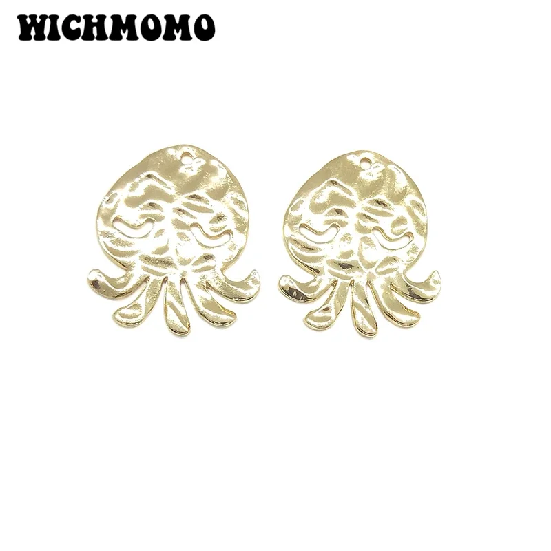 جديد 30*26 مللي متر 4 قطعة/حقيبة عالية الجودة سبائك الزنك الأخطبوط سحر قلادة ل القرط قلادة مجوهرات اكسسوارات #1