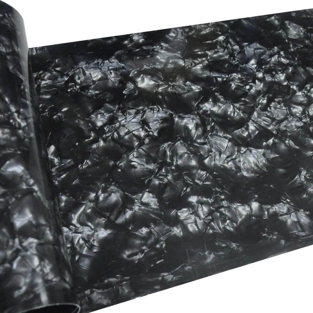 Foglio di celluloide da 320 mm x 1300 mm Foglio decorativo per strumenti musicali da 0,46 mm Avvolgimento per batteria fai-da-te Multi colori