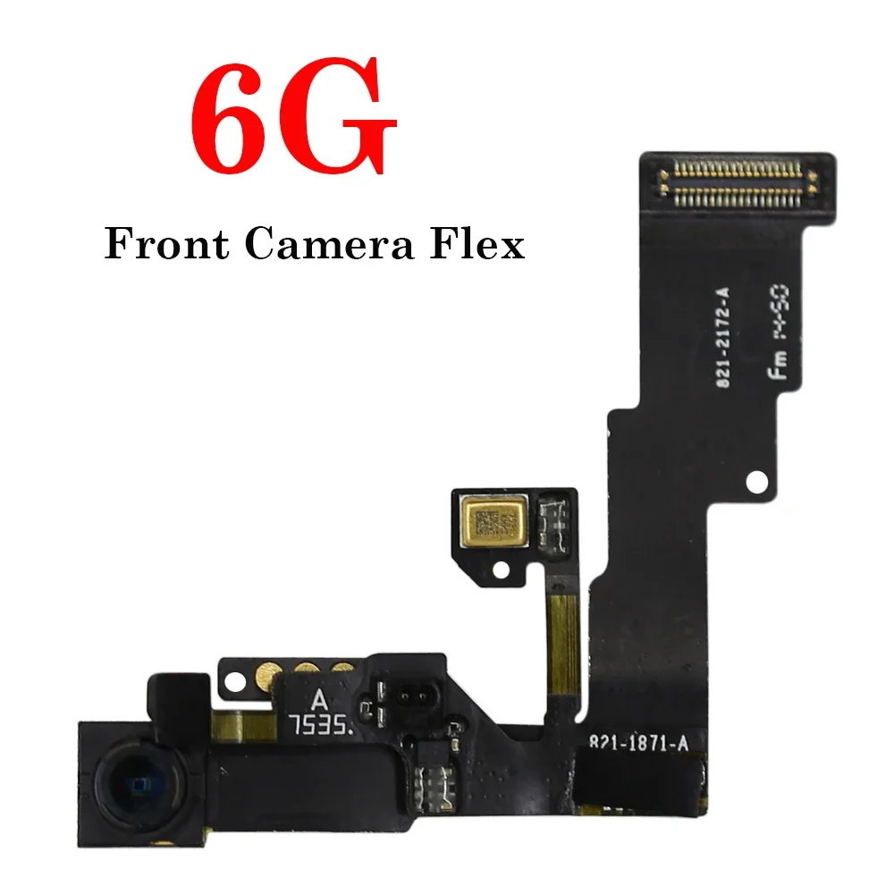 Front Facing Camera Flex Cable with Light Proximity Sensor Microphone Assembly  For iPhone 5 5S SE 6 6s Plus Back Rear Camera