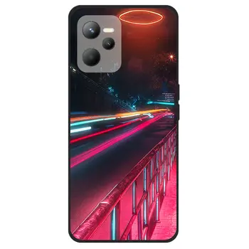 適用於 Realme C35 的 TPU 矽膠軟殼黑色卡通手機殼,適用於 Oppo Realme C35 手機,Realme C 35 保護背蓋 8 最佳銷售 realme c 35 - №4