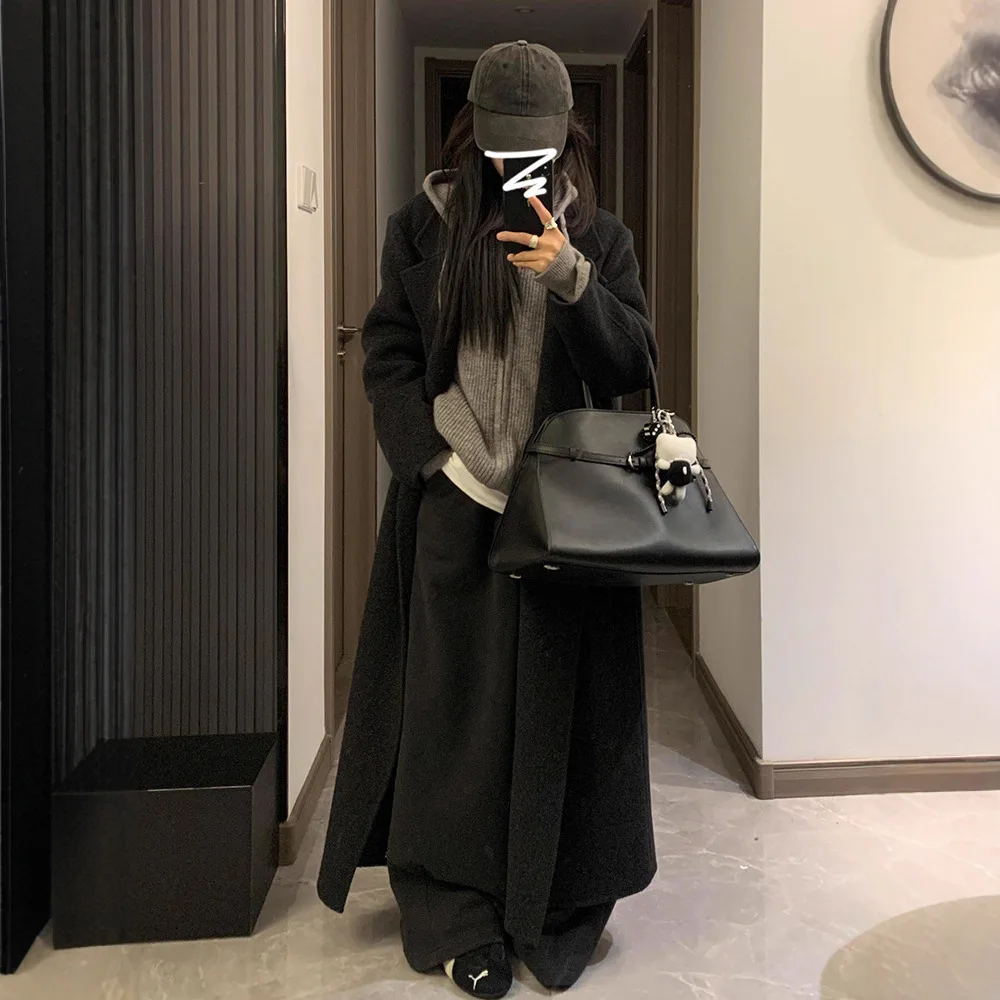 2025 Otoño Invierno nuevo suéter con capucha y cremallera para mujer cárdigan sudadera de punto