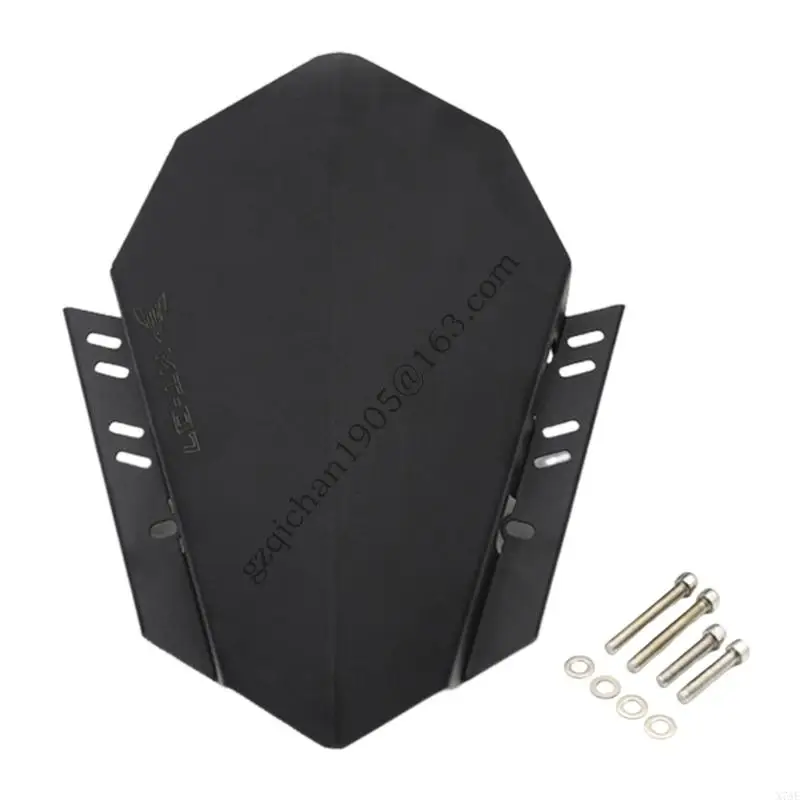 

Steel Windshield Front Wind Deflector Stylish Motorcycle Screen Wind Noise Reduction Shield for Bikes MT07 FZ07 .X7AE