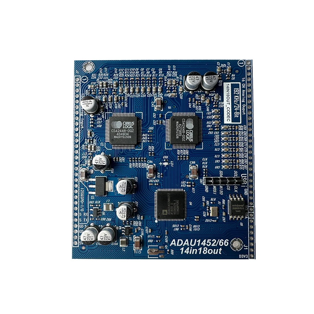 Adau1466/adau1452+cs42448 14 In And 18 Out Dsp Audio Decoding Module