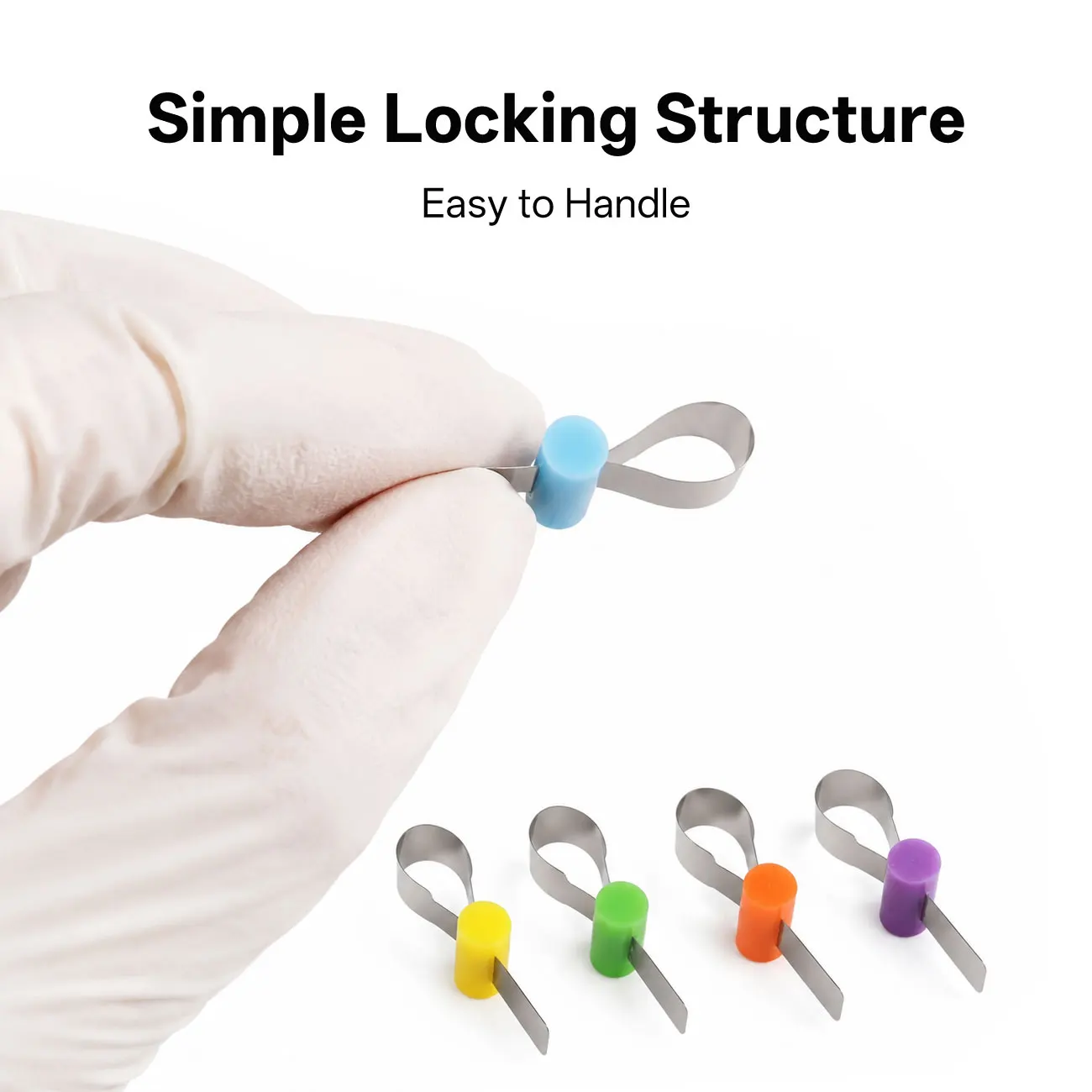 50pcs/Set Dental Orthodontic Forming Sheet Matrix Bands Stainless Steel Matrix Dentist Matrix Matrices Sectional Contoured Matri