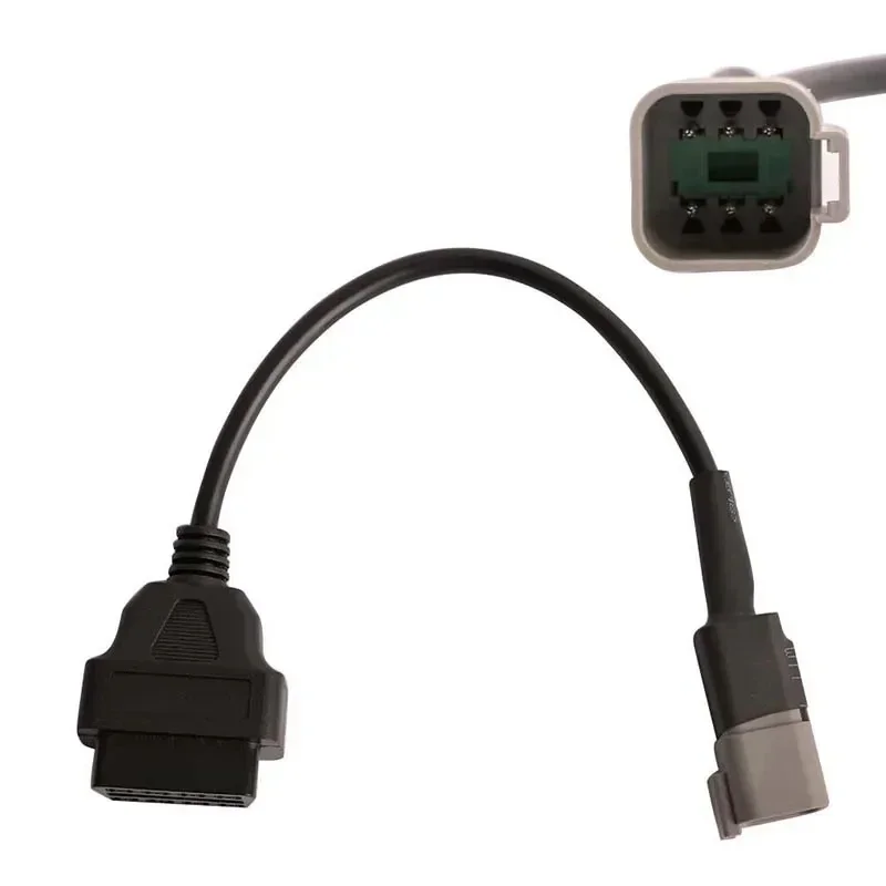 Lo último en Cable adaptador de diagnóstico hembra OBD2 de 6 pines a 16 pines para Bombardier para BRP 6PIN MOTO ATV UTV línea de conector de