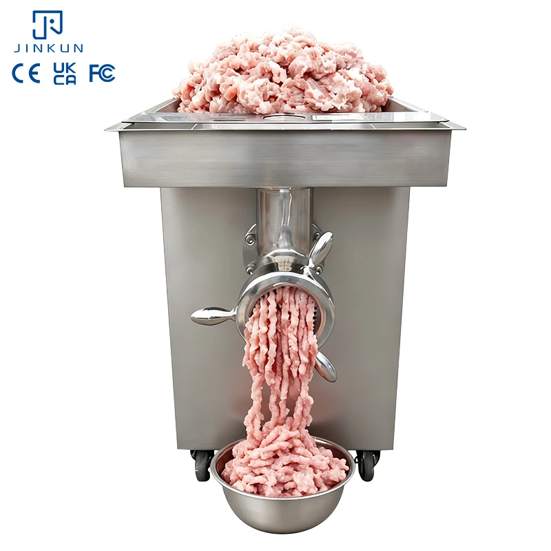 New TK-32L 450kg/h 2200W Heavy Duty Stainless Steel Vertical Meat Grinder High Output for Butcher Meat Processing Plant