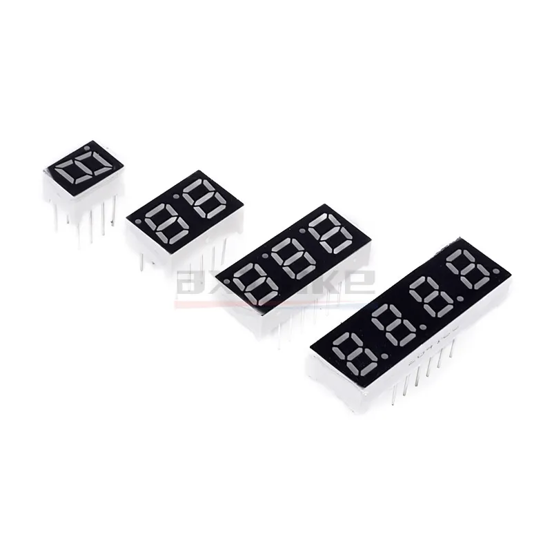 5PCS 0.28 0.36 0.4 0.56 Inch Digital Tube Common Anode Common Cathode Red 1 2 3 4 Bit Digital Tube Red LED Display 7 Segment