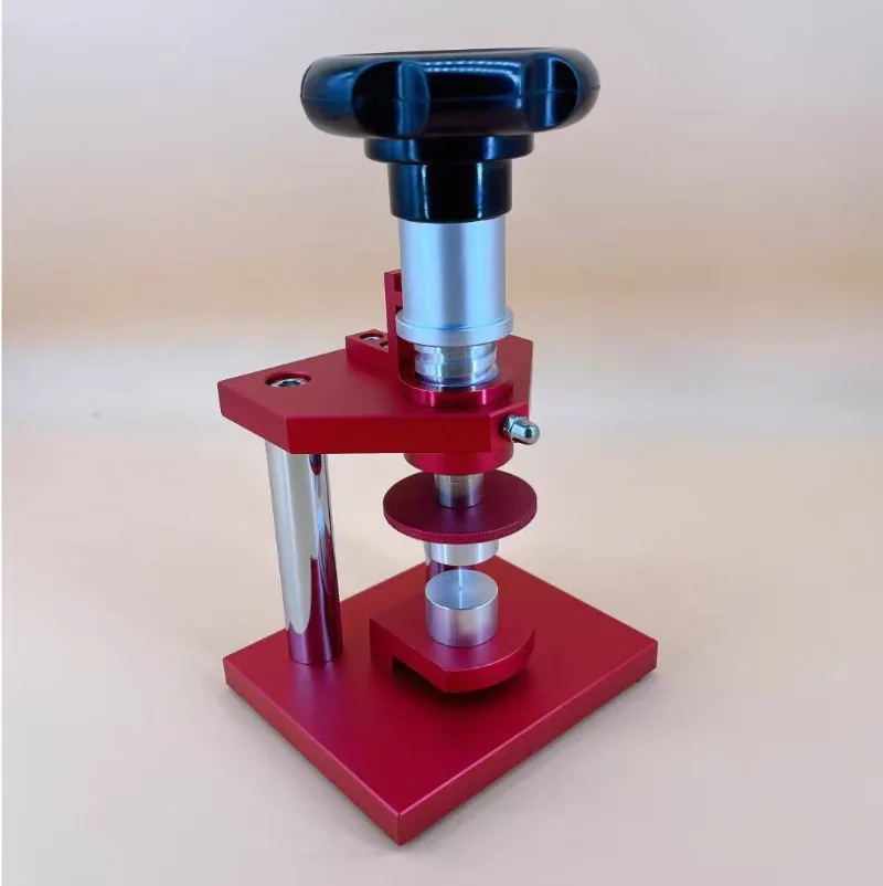 Manual watch repair tool Metal spiral gland watch back cover press machine High precision