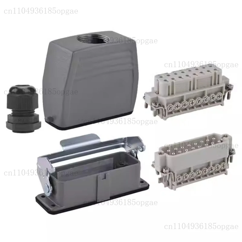

16 Pin Plug Heavy Duty Connector HDC-HA-016-4 HDC-HA-016F HDC-HA-016M