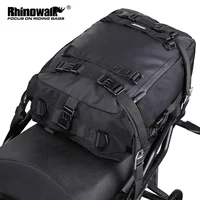 Rhinowalk-Bolsa de asiento trasero para motocicleta, bolsa de equipaje lateral multifuncional impermeable de 10/20/30L, mochila Universal para ciclismo