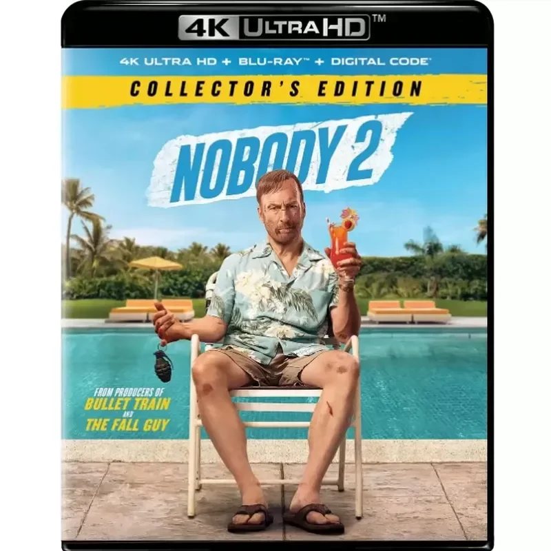 4K UHD Little Man 2/Nobody2 (2025) Dolby Vision, Blu-ray movie, Blu-ray disc