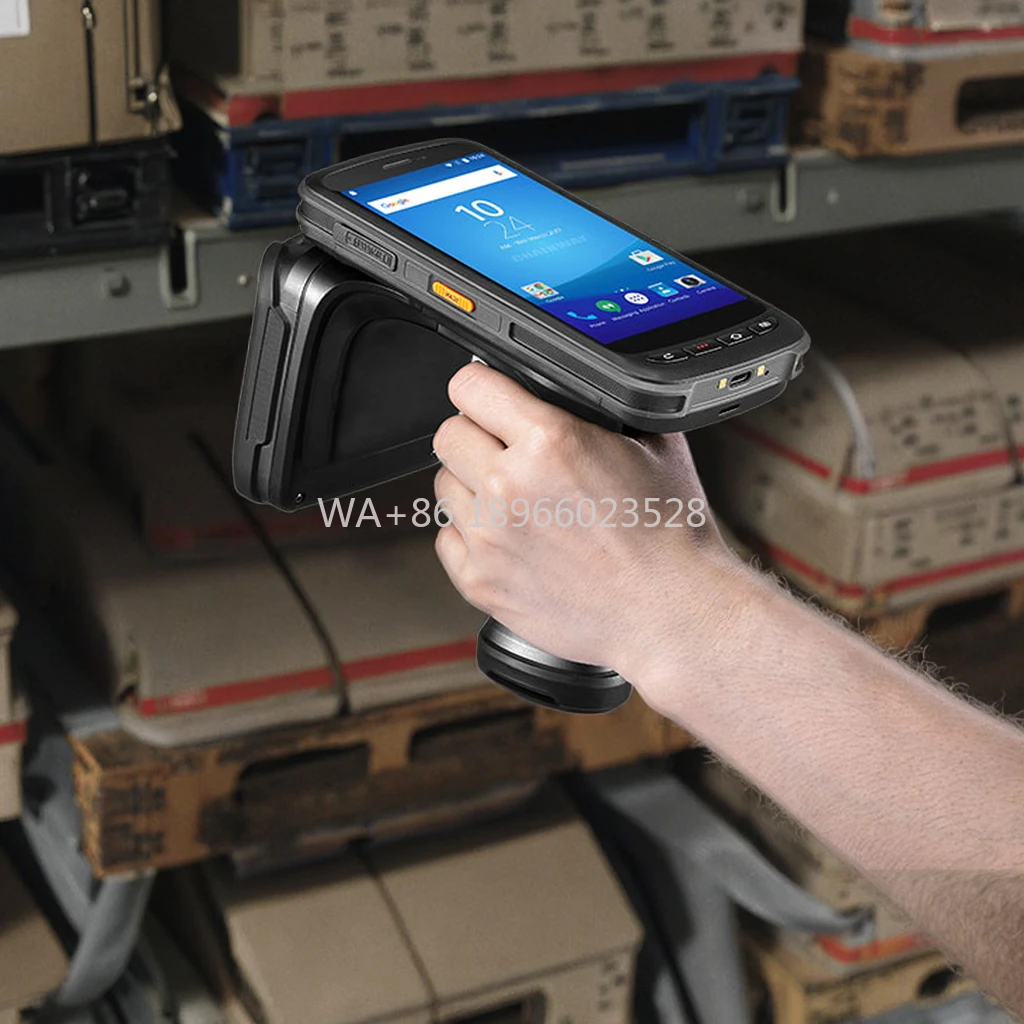 Android13 المساعد الشخصي الرقمي UHF قارئ رفيد زيبرا SE4710 ماسح الباركود سلسلة C72 860-960 ميجا هرتز 5.2 بوصة IP65 4G WIFI لتتبع المستودعات