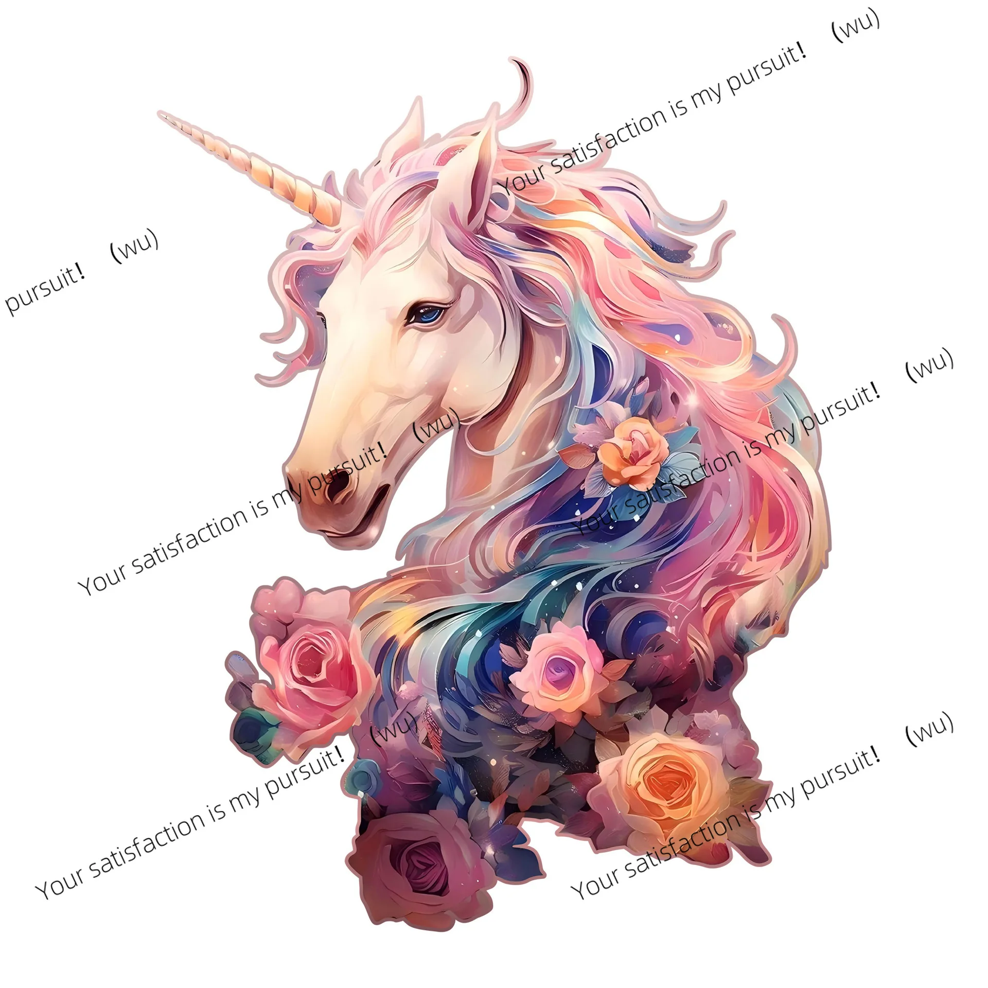 Wooden Unicorn Puzzle Irregular Alien Puzzle Gift Unzip Game