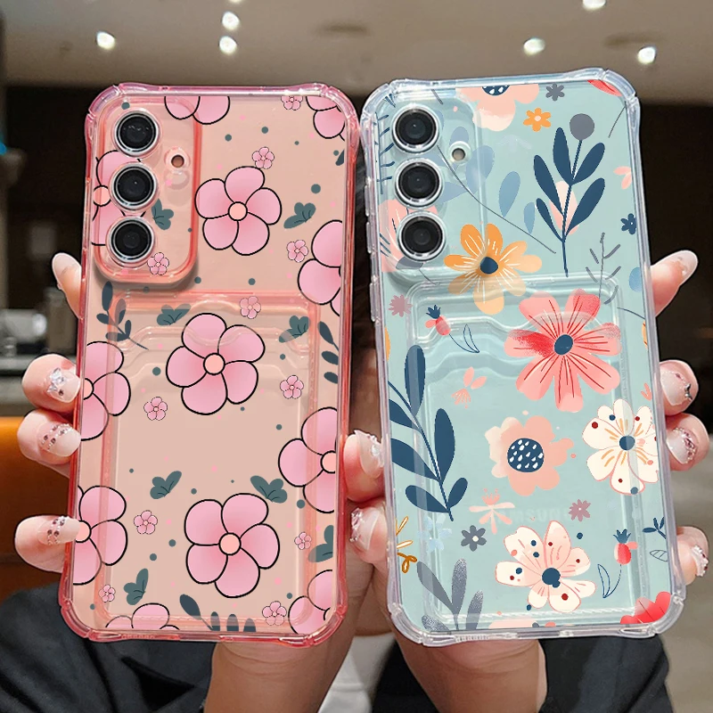 Colorful Flower Wallet Case Fo - Phone Cases With Wallet ulasan dan harga