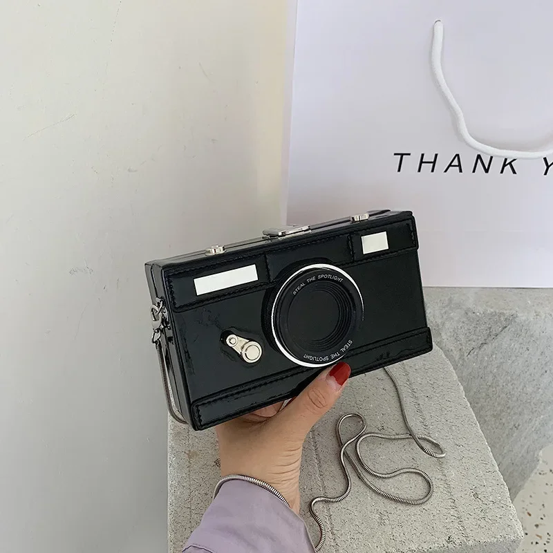 

Индивидуальный дизайн, модная сумка в форме камеры, клатч из нубука, женская повседневная мини-сумка-мессенджер, кошельки и сумки