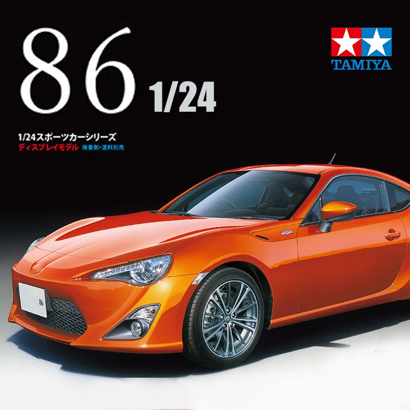 

TAMIYA пластиковая сборка, масштабная модель автомобиля, комплект 24323 86, спортивный автомобиль, 1/24, коллекция игрушек «сделай сам»