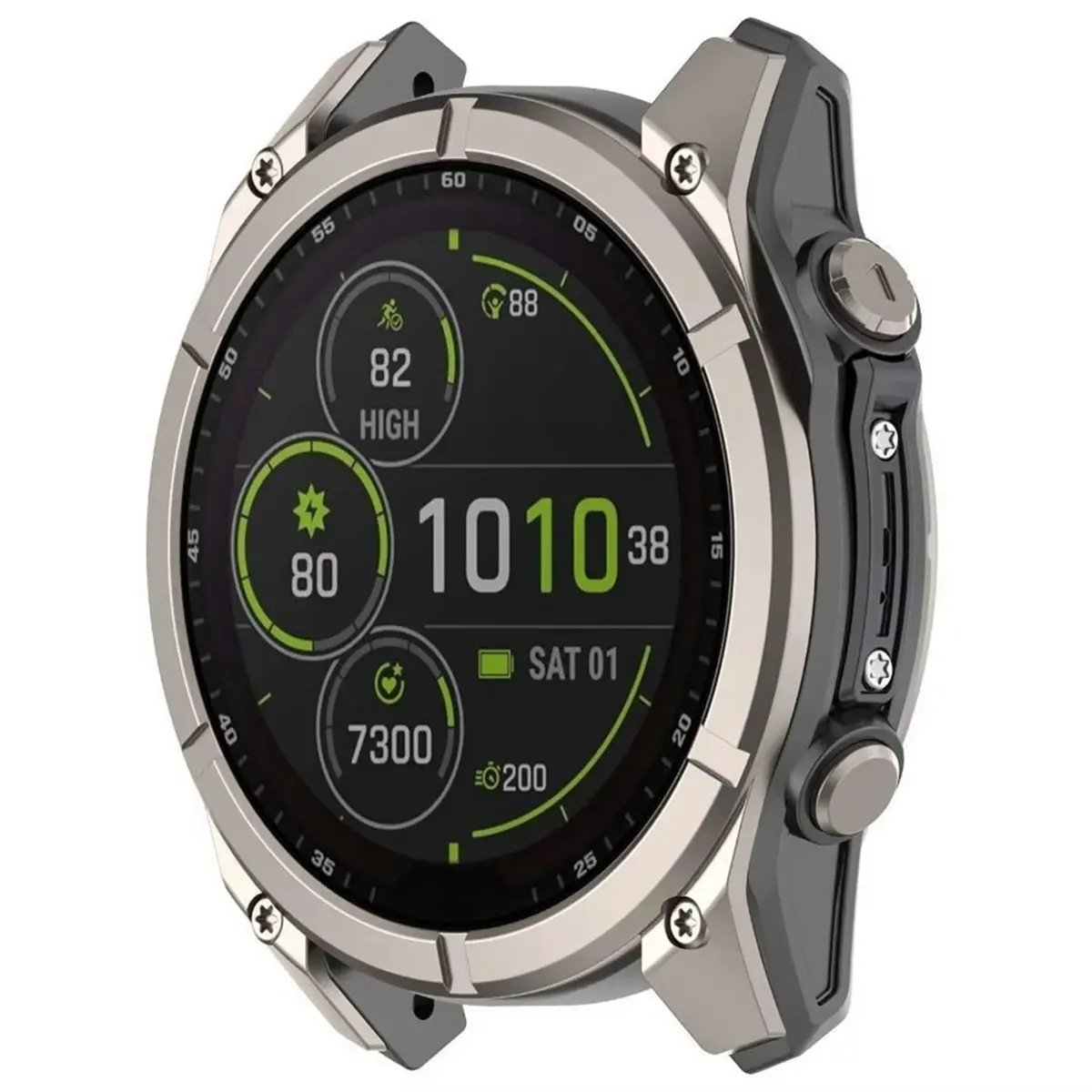 Oct Sale Shockproof Bumper Frame for Garmin Fenix 8 for Quatix 8 for Tactix 8 51mm Protector Anti-Drop Protective Side Frame B