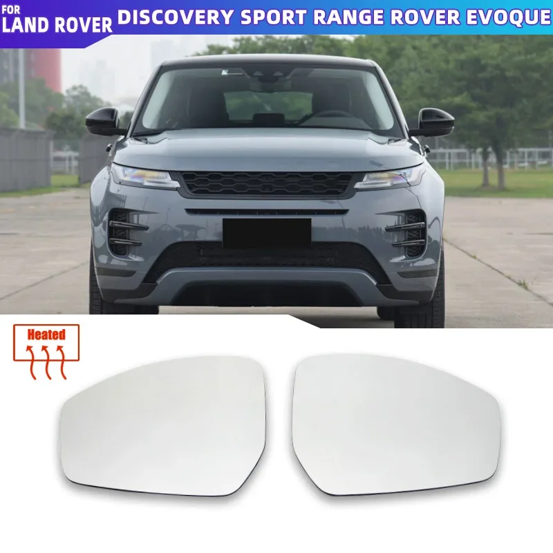 

Left/Right Rearview Mirror Glass LR048360 for Land Rover Discovery Sport Range Rover Evoque and Jaguar F-PACE/E-PACE