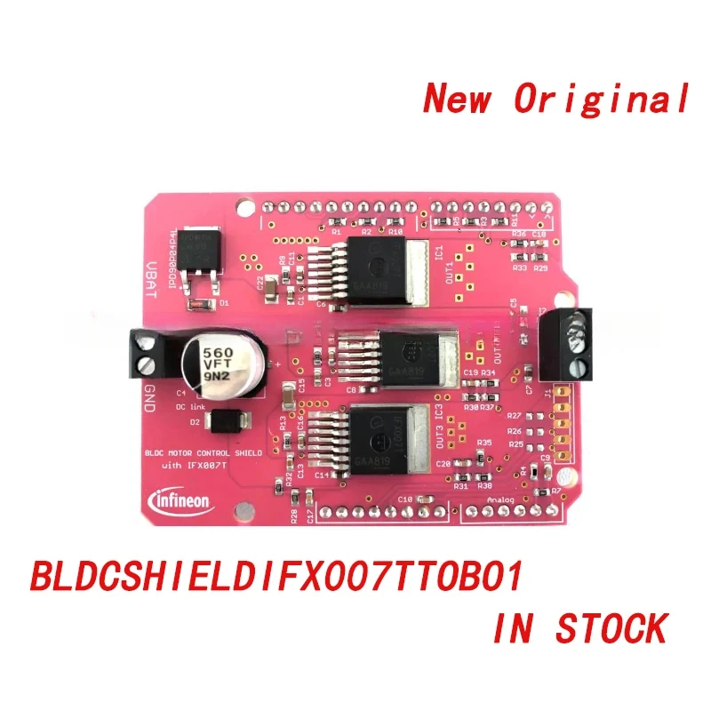 BLDCSHIELDIFX007TTOBO1 Evaluation (BL) Motor Control Board IFX007T Half Bridge One