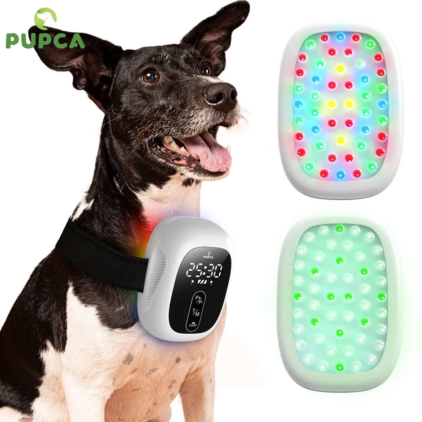 PUPCA Cold Laser Therapy for Dogs Portable Red Light Therapy Vet Device for Pain Relief Muscle & Joint Pain from Dog Arthritis