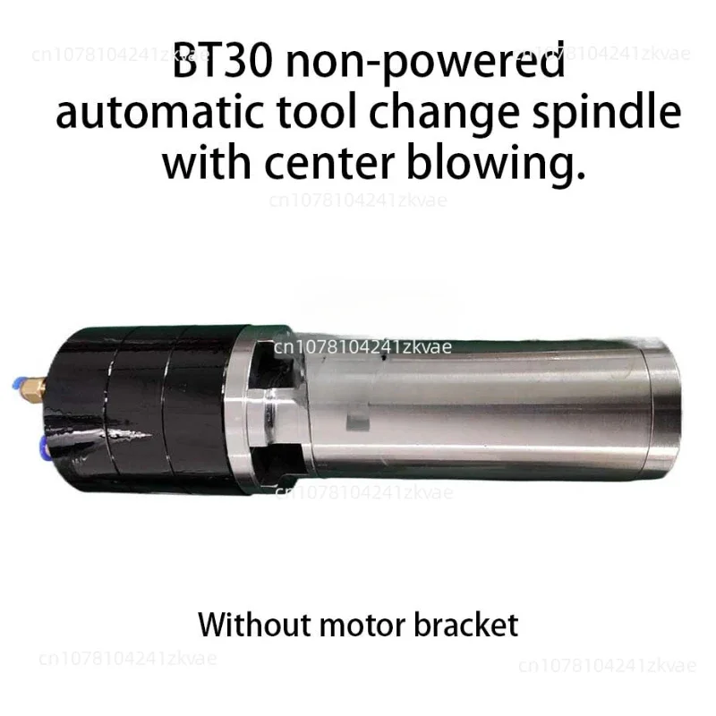 New BT30 cylinder automatic tool change without power spindle assembly with center blowing synchronous wheel tapping