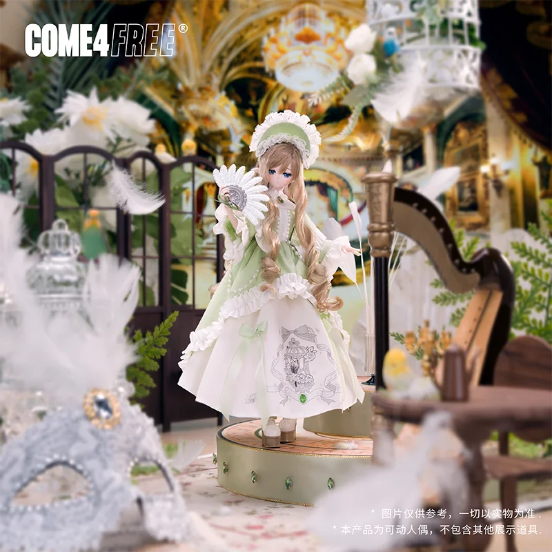 

COME4FREE Minty Series 4 Special 1/6 Scale Rooted Hair BJD Blind Box Action Figure Love Poem of Feather and Fog Collectible Gift