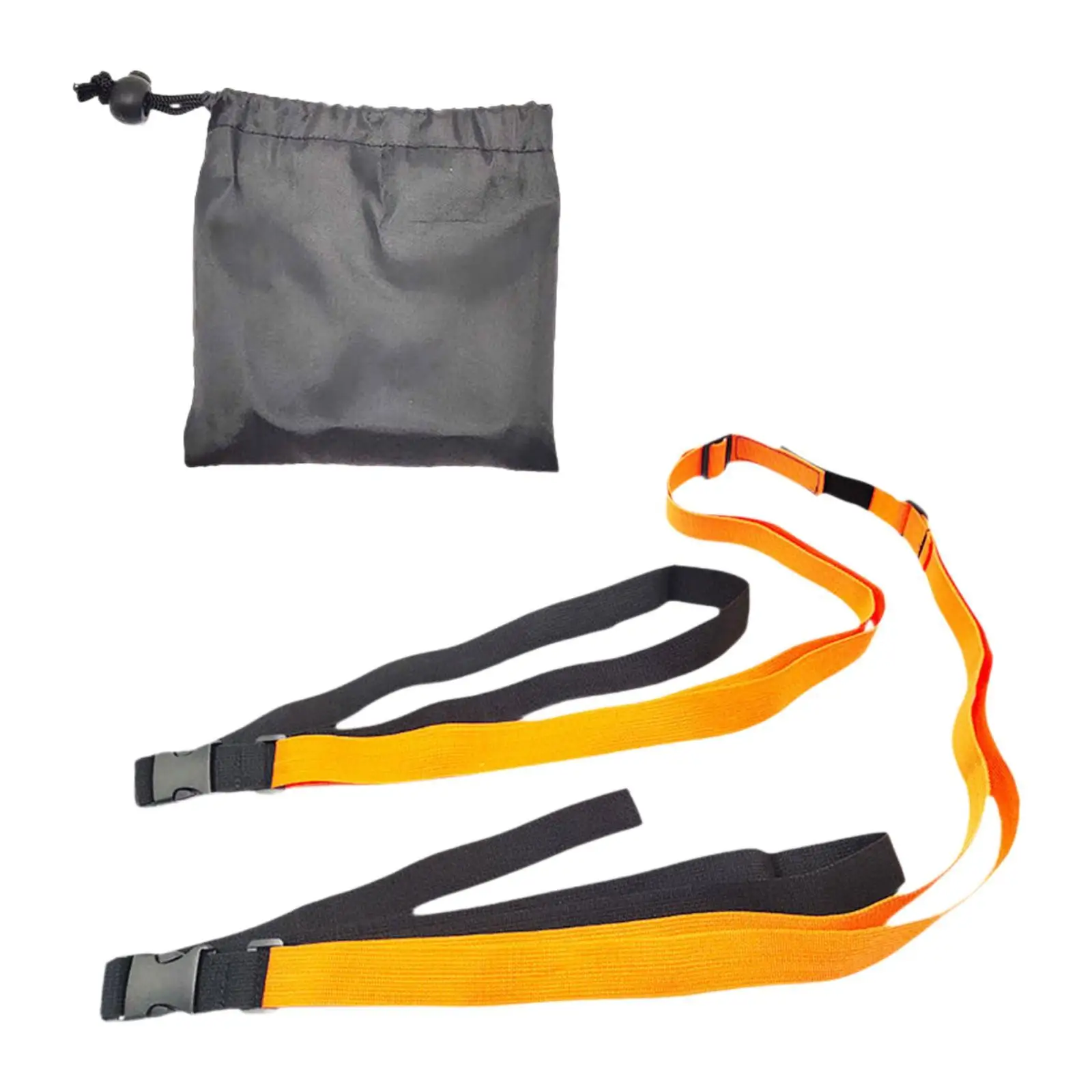 Agility Belt Adjustable with Organizer Bag Pace Variation Game Evasion Belt