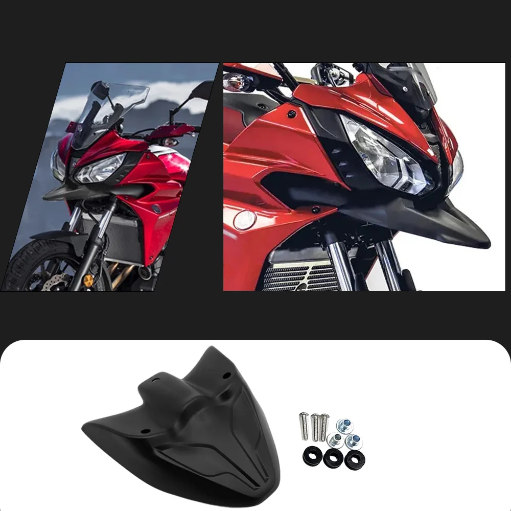 

Для Yamaha Tracer 700 GT 2016 2017 2018 2019 2020 2021 мотоциклетное крыло переднего колеса, брызговик, удлинитель клюва, носового конуса