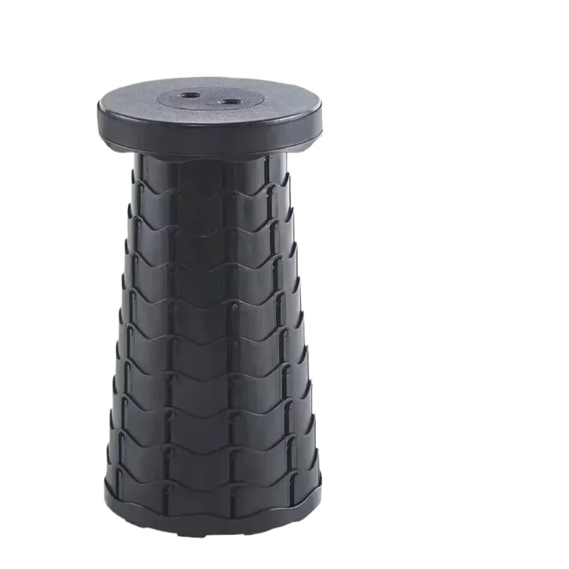 Hot Sale Folding Stool Outdoor Portable Chair Retractable Adjustable Bench Camping, Fishing Multi-scene Applicable