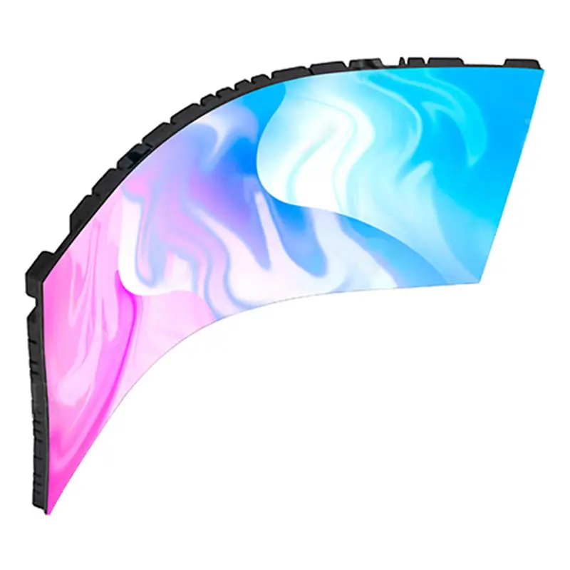 P1.25-P5 Flexible Soft LED Panel High Refresh Rate Curved Foldable Screen for Elevator Indoor Commercial Advertising