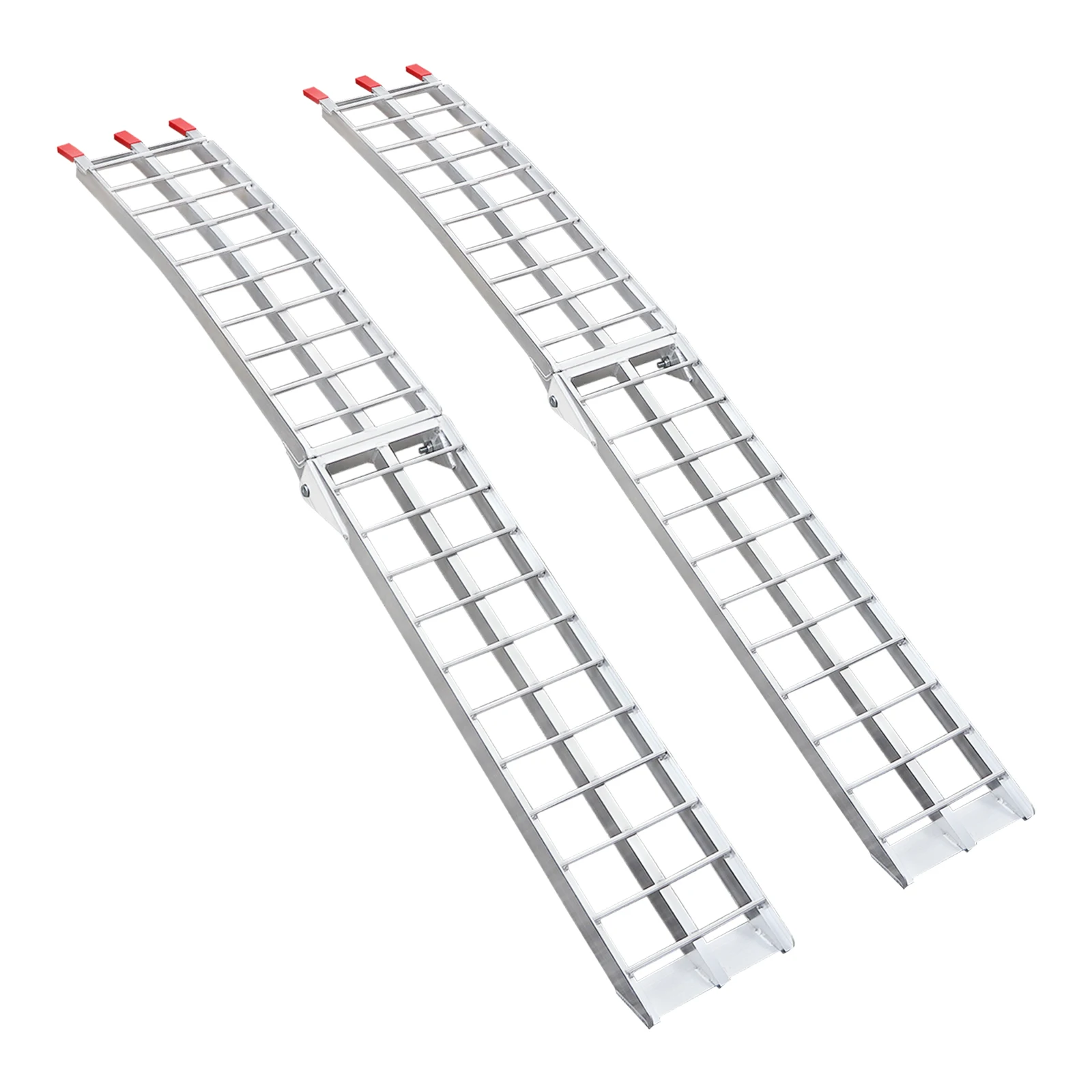 Laadwagenhellingen, zware motorfietshellingen, opvouwbare opritten voor het vervoeren van motorfietsen, crossmotoren, mini 4-wielers, aanhanger