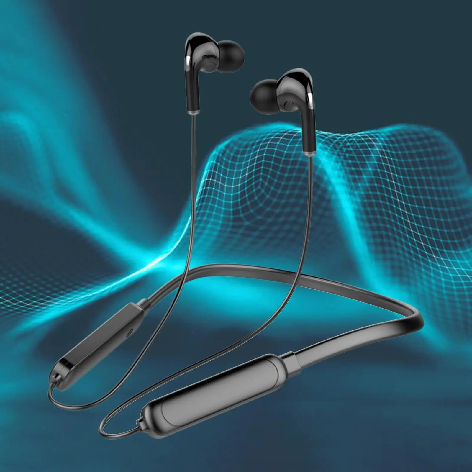 Auriculares deportivos con banda para el cuello Chian llamadas Auriculares cómodos 5.0 Auriculares inalámbricos