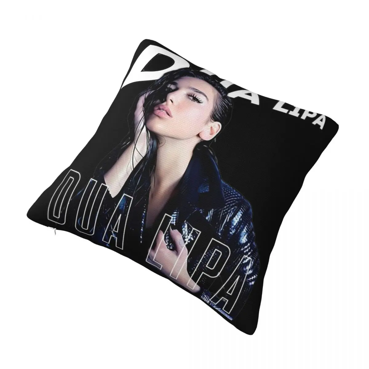 Decorative Pillowcase D-Dua Lipa Singer Pop Accessories Car Radical Optimism Album Pillow Case Cover Zippered Multi-Size