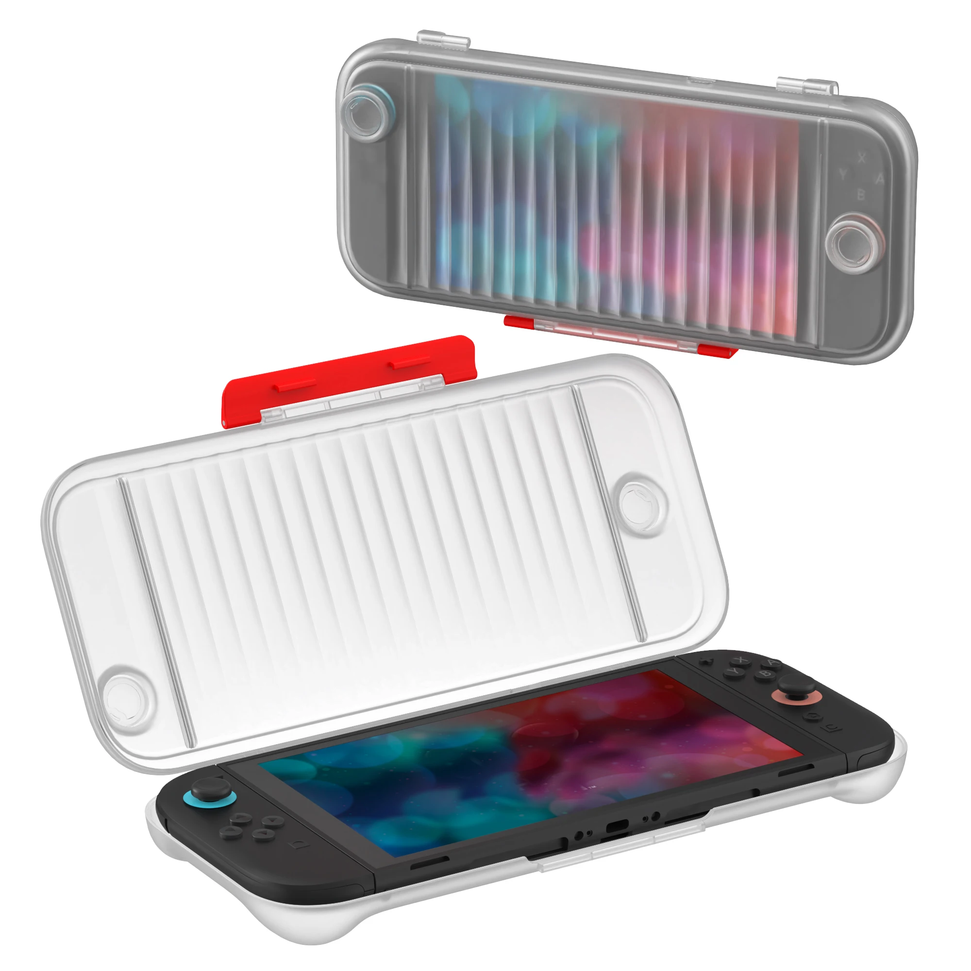 Hard PC Travel Case for Switch 2, Anti-Slip Matte Ultra-Thin Protective Cover with Reserved Charging Port