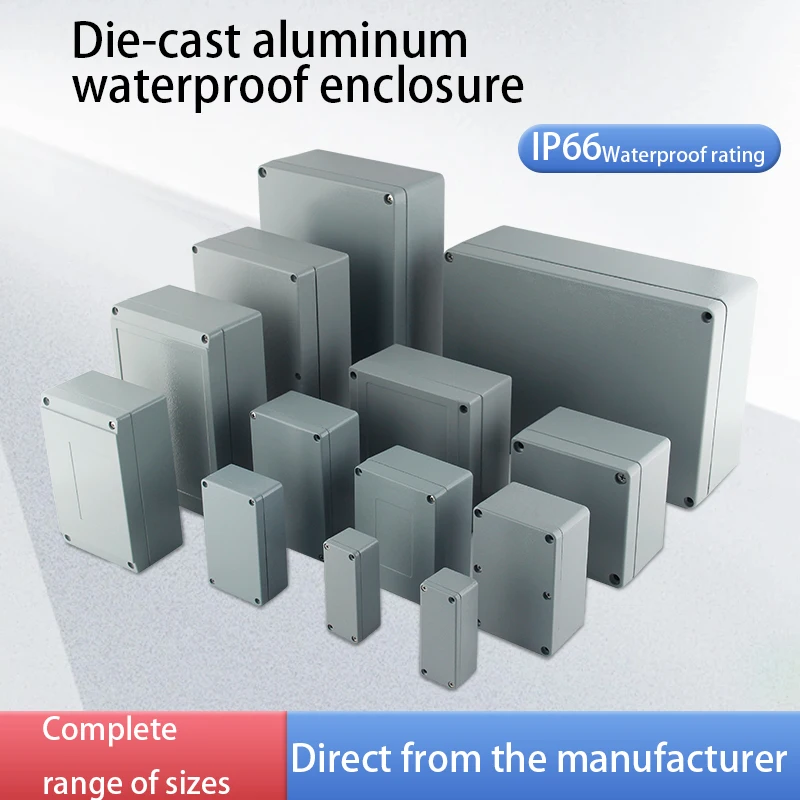 Explosion-proof Waterproof Aluminum Enclosure IP67 Project Instrument Boxes Outdoor Junction Box