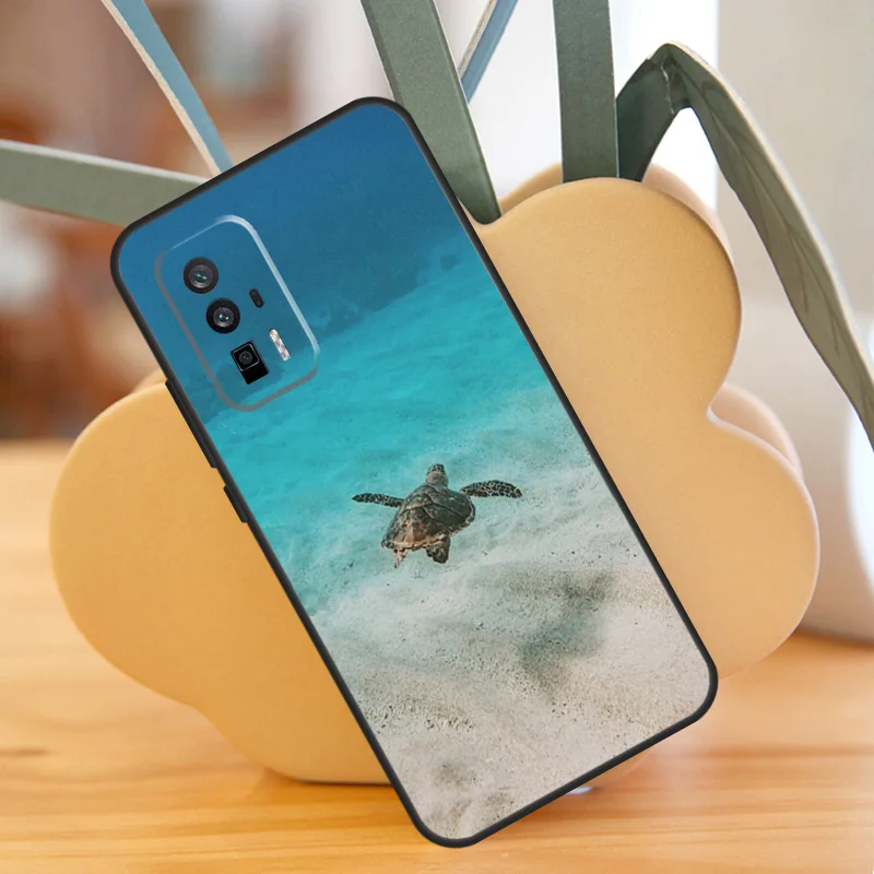 Ocean Sea Turtle Case For Xiaomi 13T 11T 12T Pro 13 14 Ultra 12 Lite POCO F6 F5 X6 Pro M6 X3 X5 M5s F3 Cover