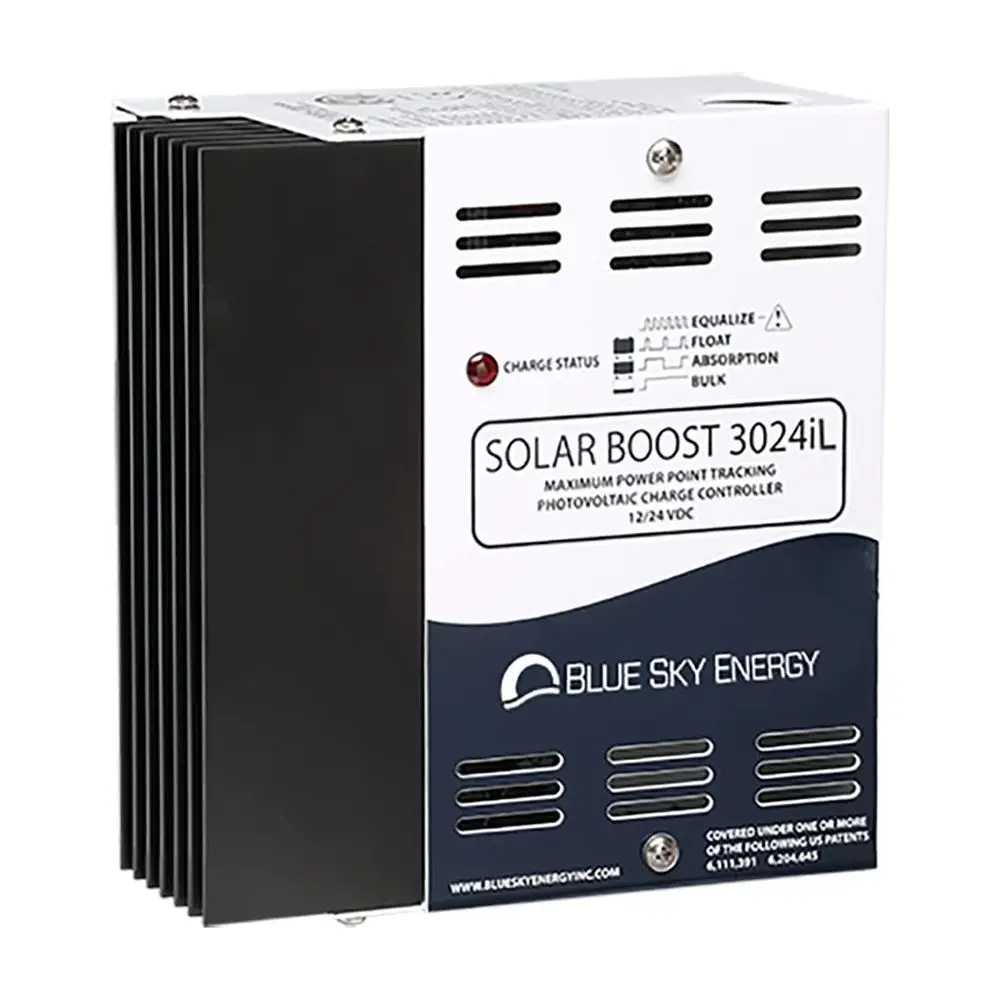 

Boost SB3024iL MPPT Charge Controller 40A 30A, 12V 24V Battery. Auxiliary Output for Dual Battery Charge or 20A LVD Load Output