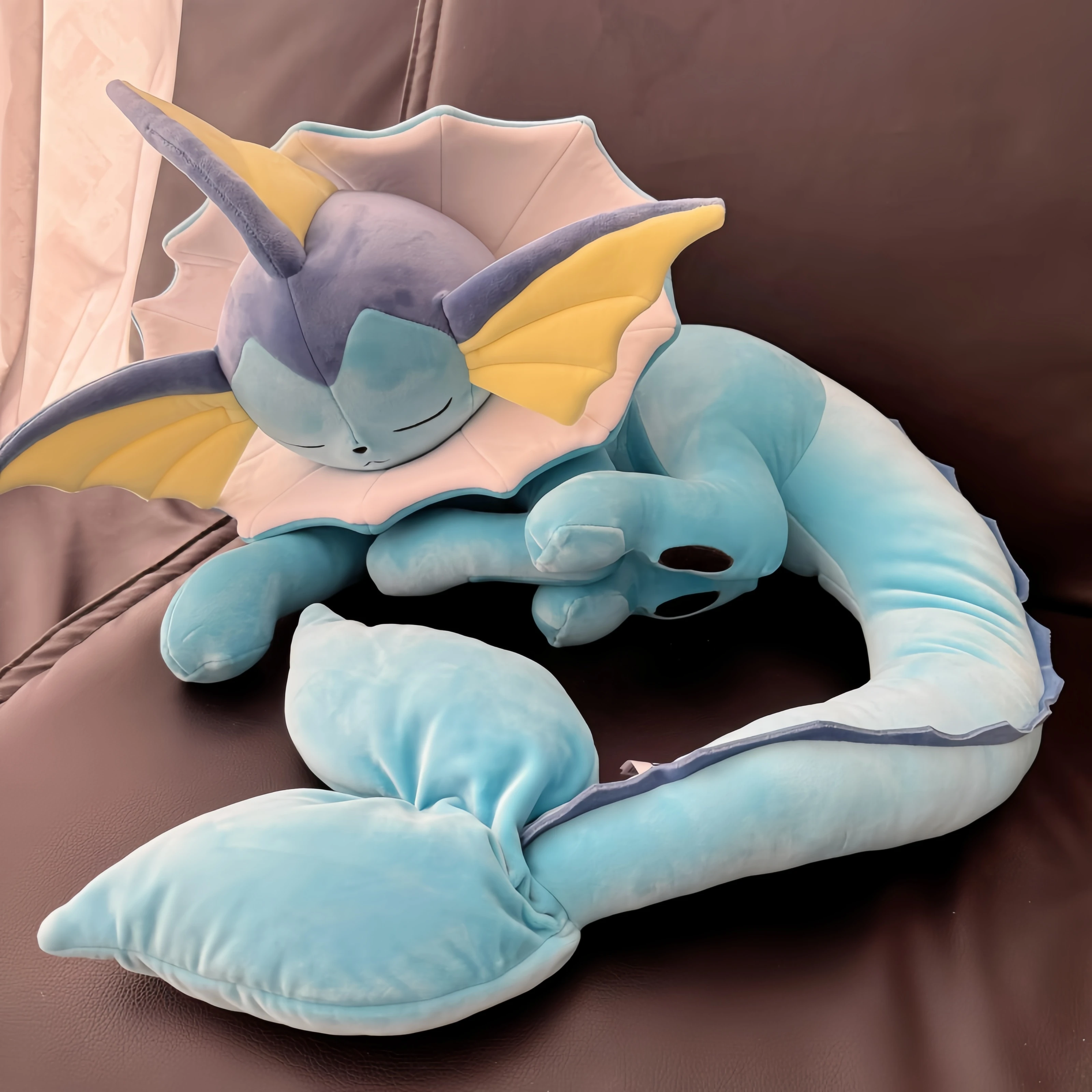 

Pokemon Eevee Collection Evoli Flareon Vaporeon Plush Pikachu Sleeping Sylveon Leafeon Sprigatito Piplup Charizard Stuffed Doll