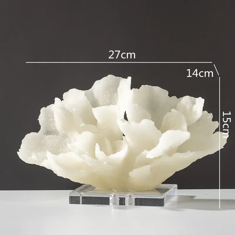 Colorful Coral Resin Sculpture 10