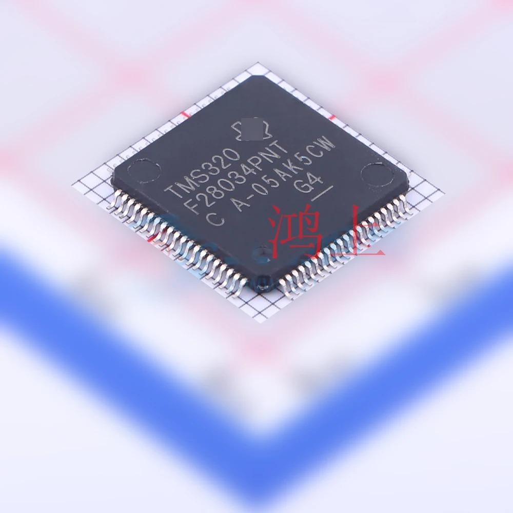 5PCS/Lot TMS320F28034PNT LQFP80 100%  original and new