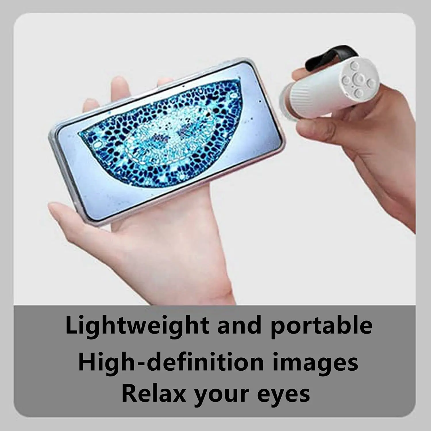 Real 400X WIFI USB Children Biological Digital Electronic Portable Microscope For Phone PC Home School Science Educational Gift