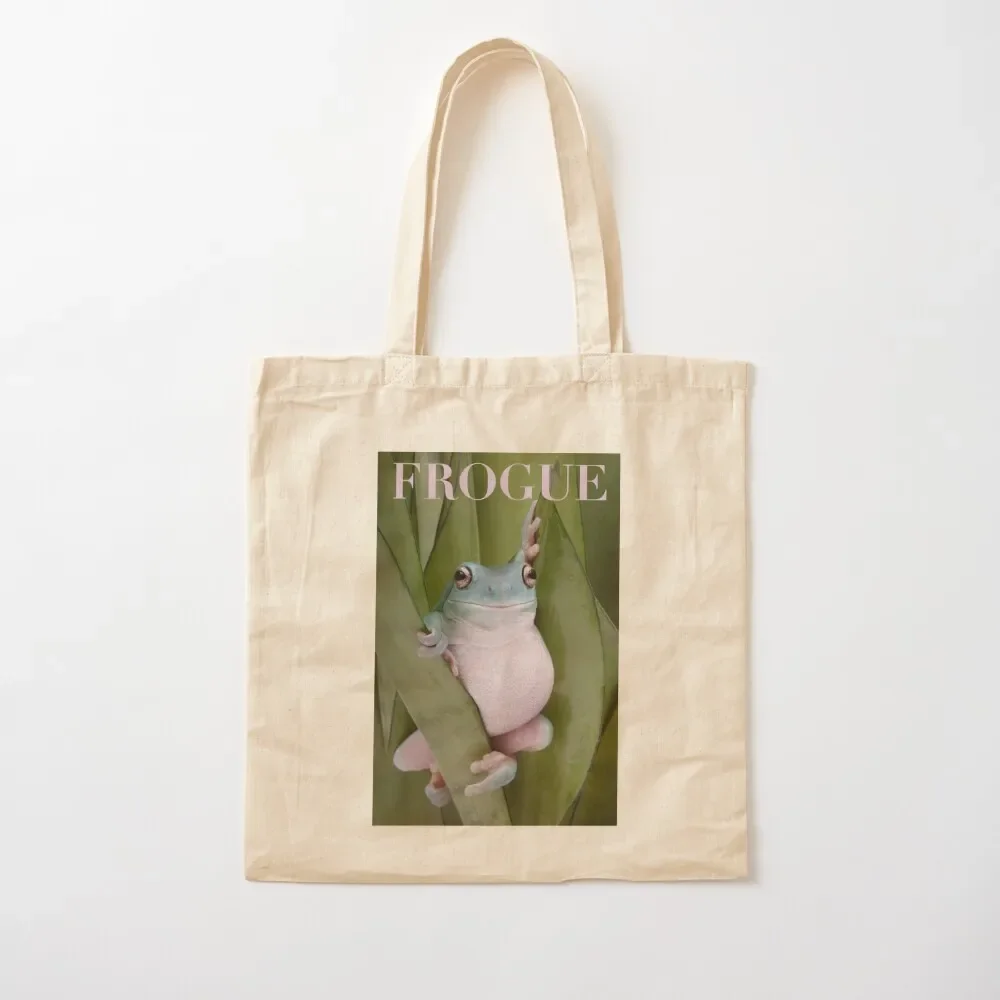 

HD Frogue Internet Meme Frog Fashion Tote Bag Gift bags custom canvas bag Eco bag the tote