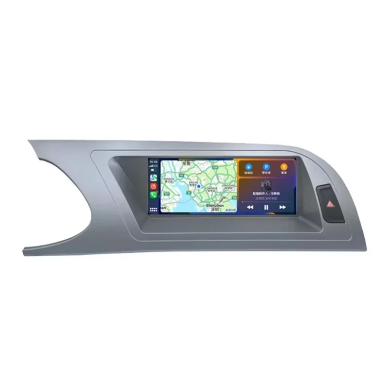 Android 14 Auto Wireless Carplay Touchscreen für Audi A4 B8 2008 2009 MMI 2G Autoradio Multimedia Stereo GPS-Navigationsdisplay