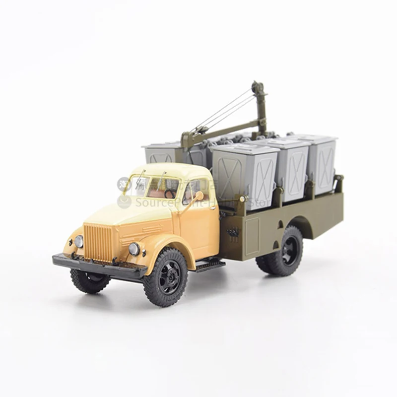 1:43 Scale Diecast Alloy KMM-2 Moscow Garbage Cleaning Truck Toys Cars Model SSM1583 Classics Adult Souvenir Gift Static Display