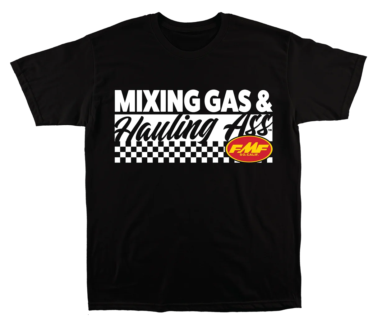 Seltenes Sommer-FMF-Racing-Grafik-T-Shirt aus Baumwolle, Unisex, Sommer-Kurzarm-T-Shirt, modisches Marken-T-Shirt, luxuriöses, lässiges Vintage-T-Shirt – Detail 6