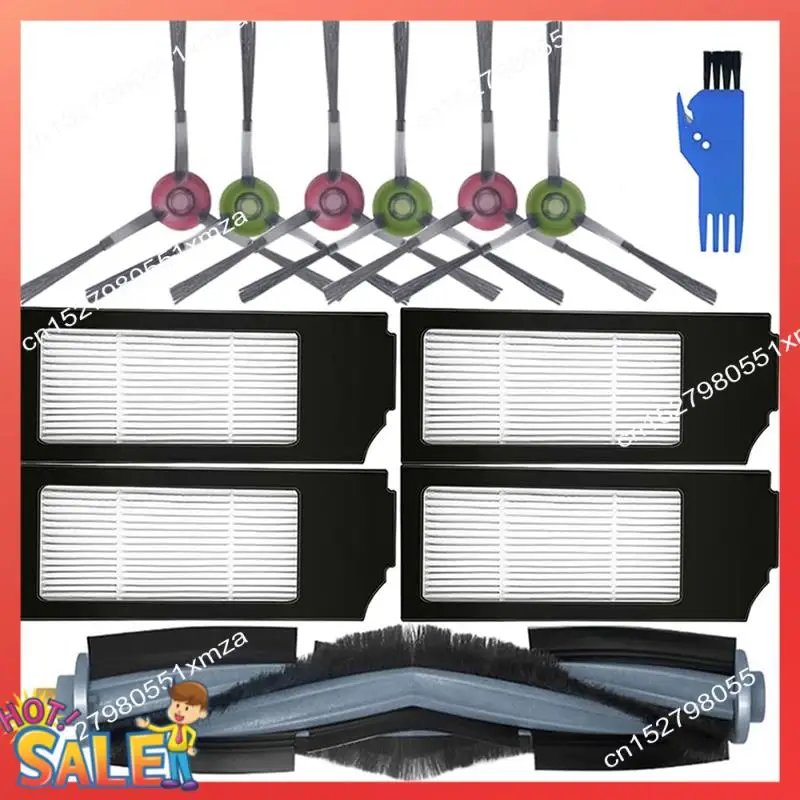 ABCL для Ecovacs Deebot X1 TURBO X1 OMNI T10 Plus T10 Omni/TURBO робот-пылесос основная боковая щетка Hepa-фильтры
