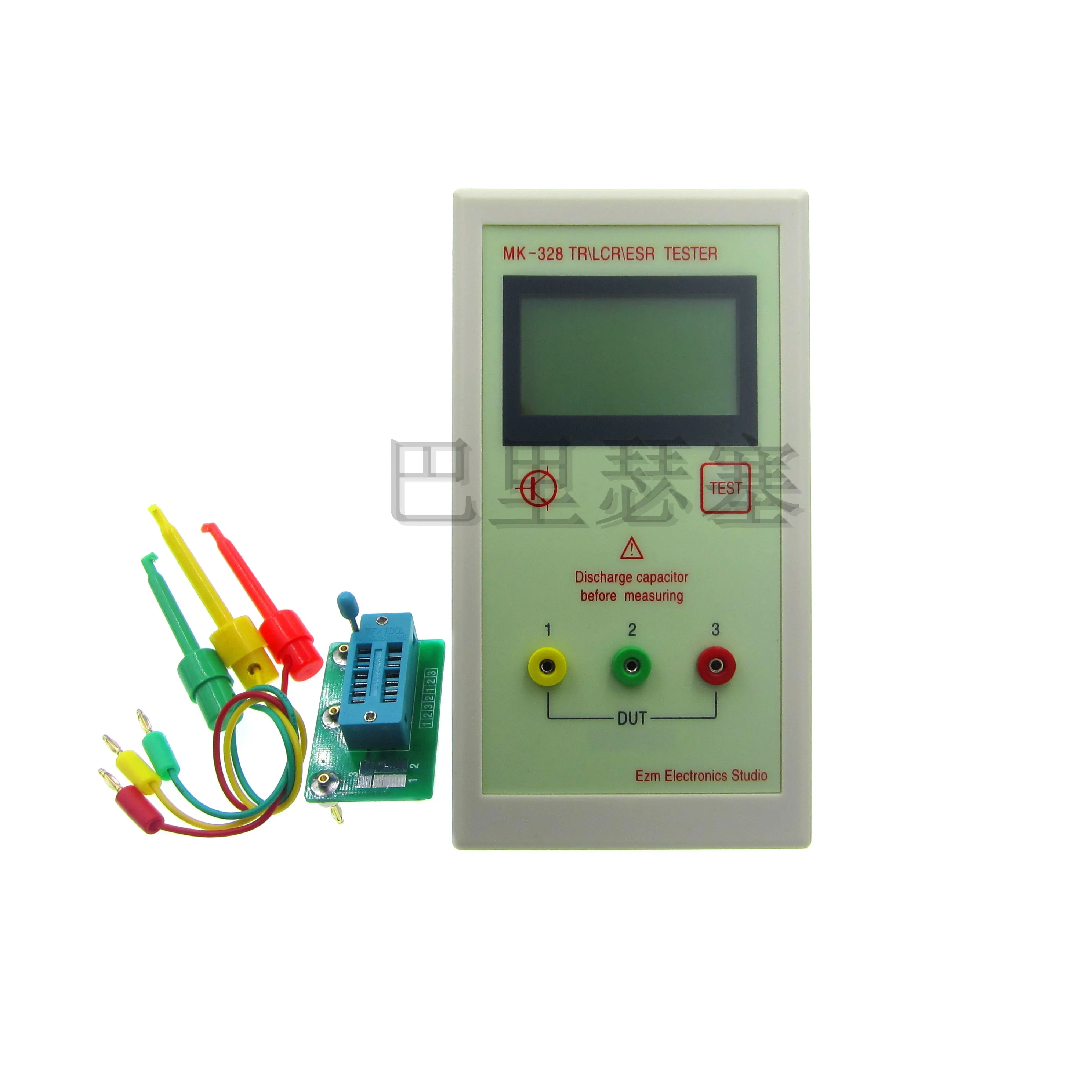 MK-328 ESR Meter Tester Transistor Inductance Capacitance Resistance LCR TEST MOS/PNP/NPN Automatic Detection Newest