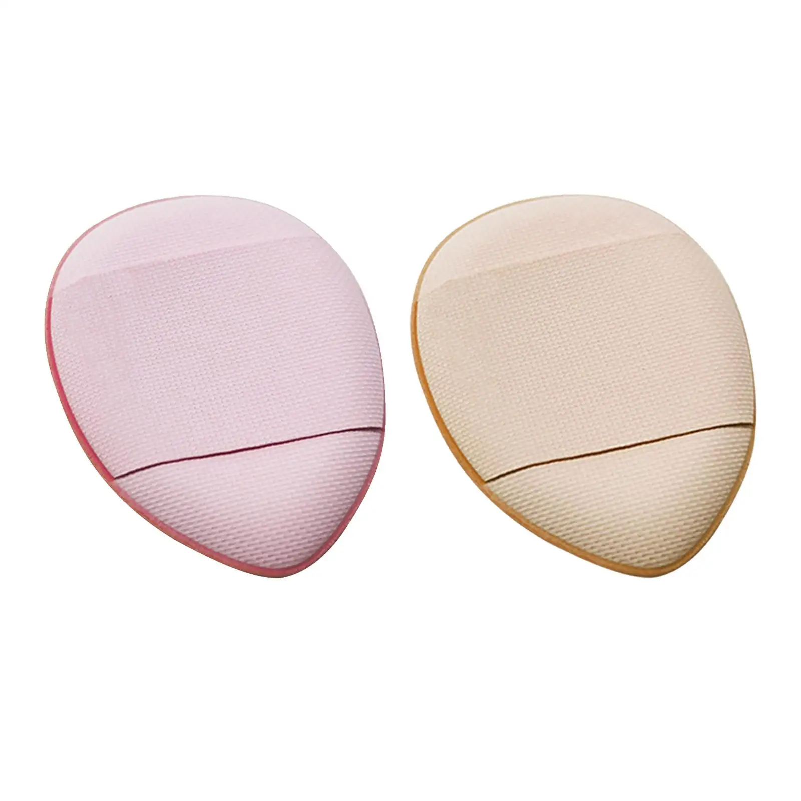 Mini Fingertip Triangle Puff Soft Washable Cosmetic Sponge Precise Nose and Eye Corner Blender for Contour Blush and Powder