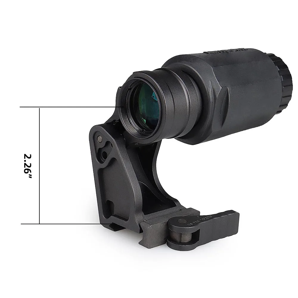 

Hunting 3X-P Magnifier HK1-0418Bwith Mount 3X Optical Magnification