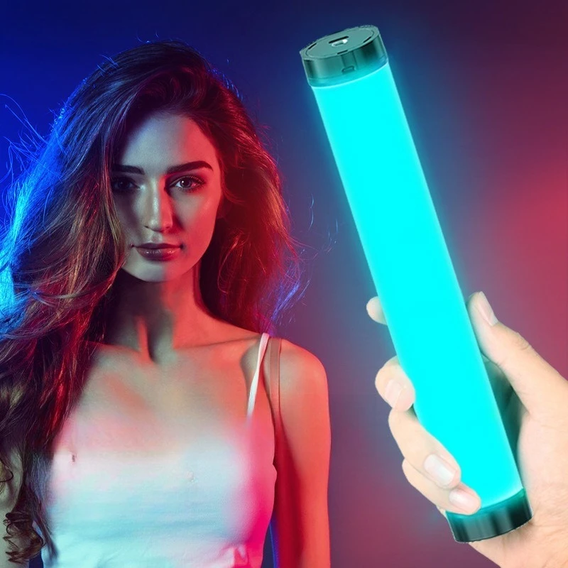 

VL110RGB magnetic rod light filling light LED indoor atmosphere special effects handheld portable